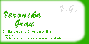 veronika grau business card